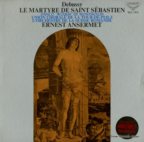 ANSERMET, ERNEST debussy; le martyre de saint sebastien SLC1912