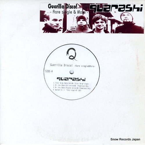 QUARASHI guerilla disco! - rare single & more AF47153