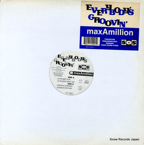 MAX-A-MILLION everybody's groovin' SOS1020-1