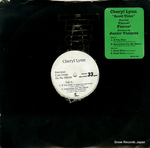 LYNN, CHERYL if you feel / guarantee for my heart / good time RR12-004