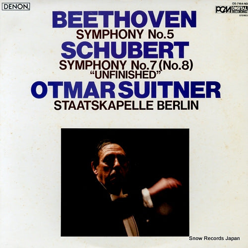 SUITNER, OTMAR beethoven; symphony no.5 OS-7164-ND