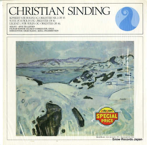 KAMU, KAMU sinding; konsert for fiolin og orkester nr.1 a-dur op.45 NKF30020