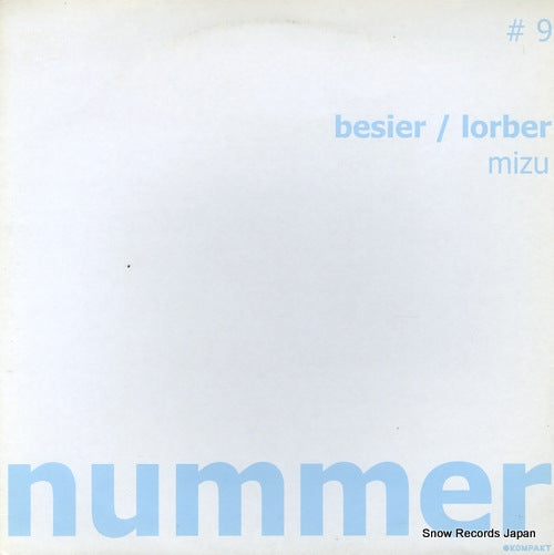 BESIER / LORBER mizu NUMMER9