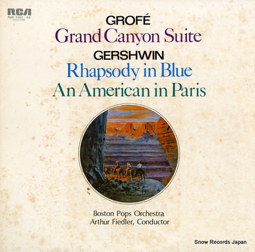 FIEDLER, ARTHUR grofe; grand canyon suite RGC-7561