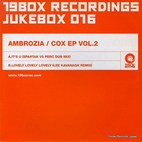 AMBROZIA cox ep vol.2 19BOX016