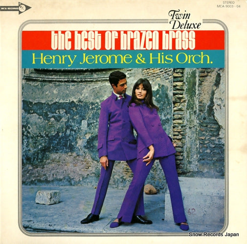 JEROME, HENRY the best of brazen brass MCA-9003