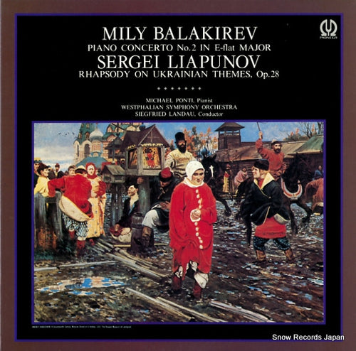 PONTI, MICHAEL balakirev; piano concerto no.2 H-6014V