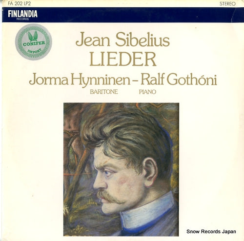 HYNNINEN, JORMA / RALF GOTHONI sibelius; lieder FA202LP2