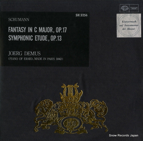 DEMUS, JOERG shumann; fantasy in c major op.17/symphonic etude op.13 SH5256