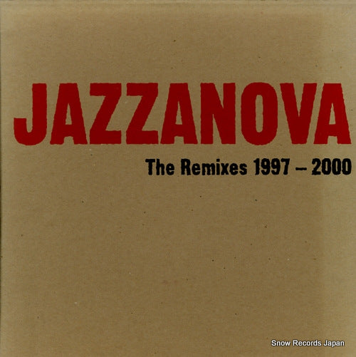 JAZZANOVA the remixes 1977-2000 JCR013-1