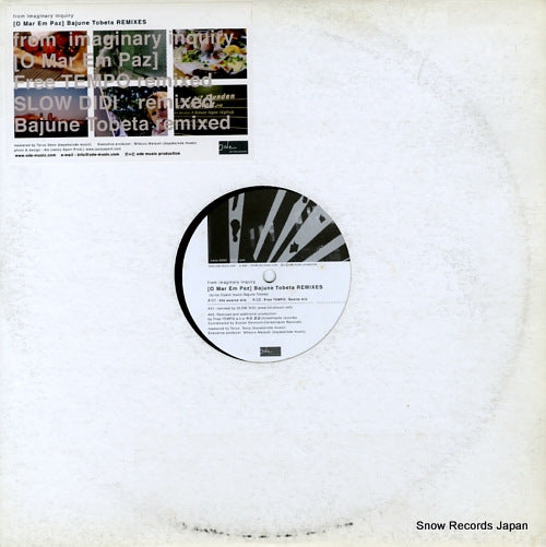 BAJUNE TOBETA o mar em paz remixes ODEA-0006