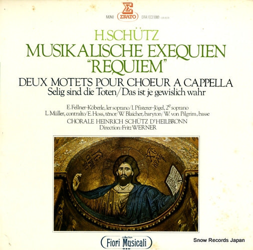 WERNER, FRITZ schutz; musikalische exequien "requiem" ERA1031(M)
