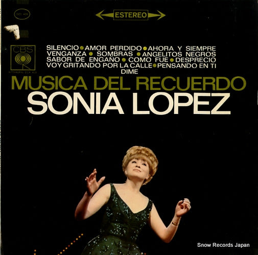 LOPEZ, SONIA musica del recuerdo DCS408