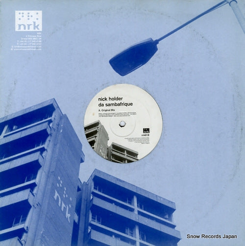 HOLDER, NICK da sambafrique NRK018