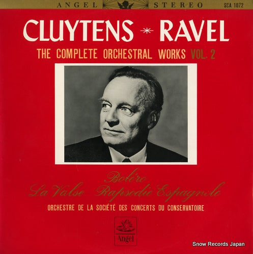 CLUYTENS, ANDRE ravel; the complete orchestral works vol.2 SCA1072