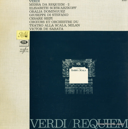 SABATA, VICTOR DE verdi; messa da requiem 2 35007