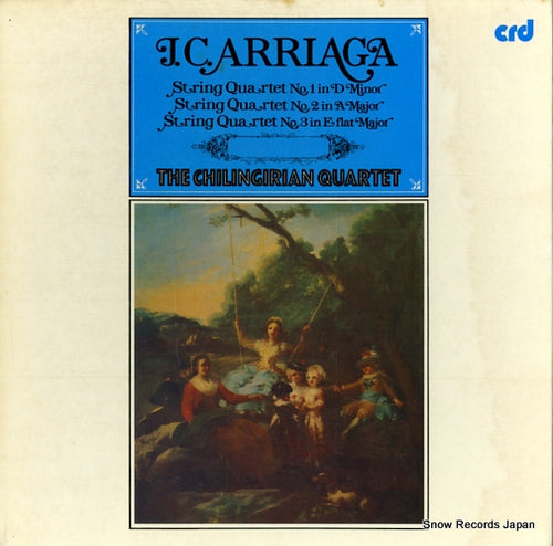 CHILINGIRIAN QUARTET, THE arriaga; string quartet no.1,2,3 CRD1012