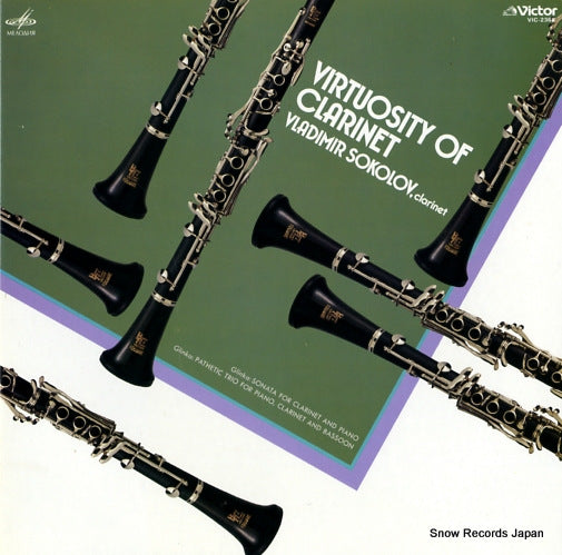 SOKOLOV, VLADIMIR virtuosity of clarinet VIC-2368
