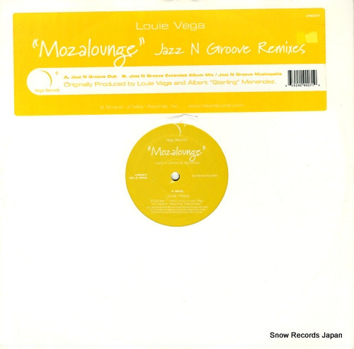 VEGA, LOUIE mozalounge (jazz n groove remixes) VR007