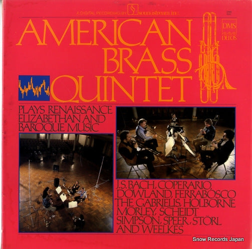 AMERICAN BRASS QUINTET plays renaissance elizabethan and baroque music DMS3003