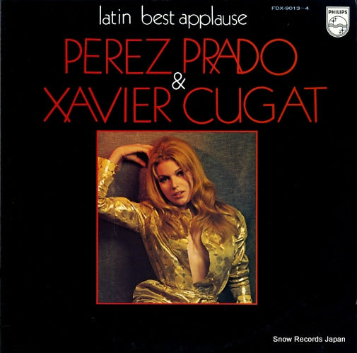PRADO, PEREZ / XAVIER CUGAT latin best applause perez prado & xavier cugat FDX-9013