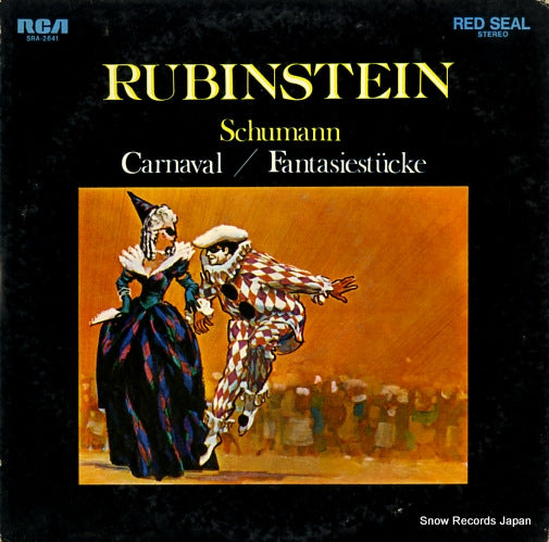 RUBINSTEIN, ARTUR schumann; carnaval / fantasiestucke SRA-2641