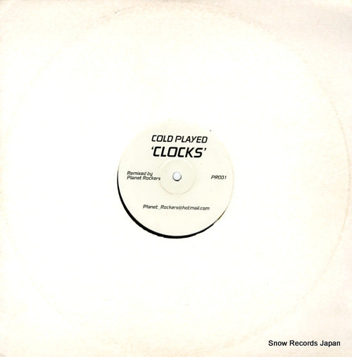 COLDPLAY clocks (planet rockers remixes) PR001