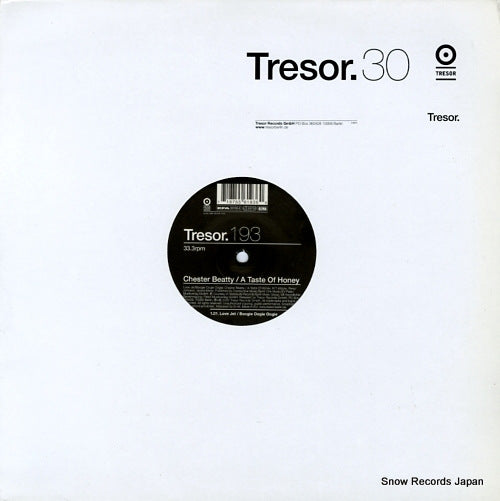 BEATTY, CHESTER / A TASTE OF HONEY love jet ep TRESOR193