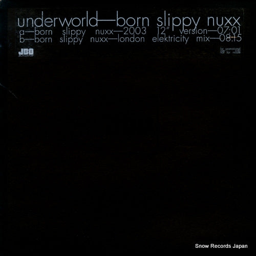 UNDERWORLD born slippy nuxx JBO5024706P