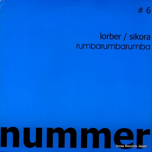 LORBER / SIKORA rumbarumbarumba NUMMER6
