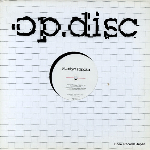 TANAKA, FUMIYA / RADIQ fumiya tanaka / radiq OP.DISC001