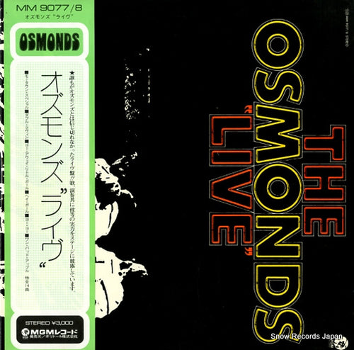OSMONDS, THE the osmonds "live" MM9077