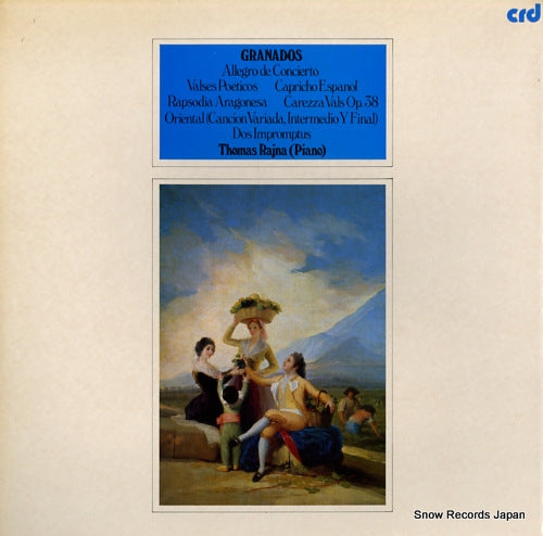 RAJNA, THOMAS granados: allegro de concierto CRD1023