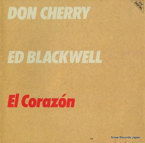 CHERRY, DON / ED BLACKWELL el corazon ECM1230