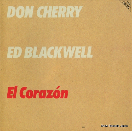 CHERRY, DON / ED BLACKWELL el corazon ECM1230
