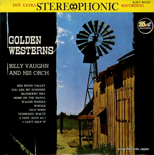 VAUGHN, BILLY golden westerns SJET-6023