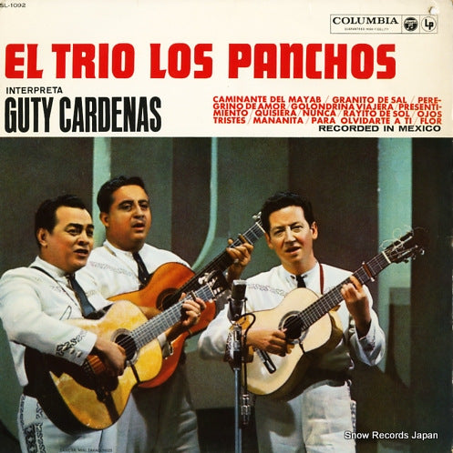 TRIO LOS PANCHOS interpreta guty cardenas SL-1092