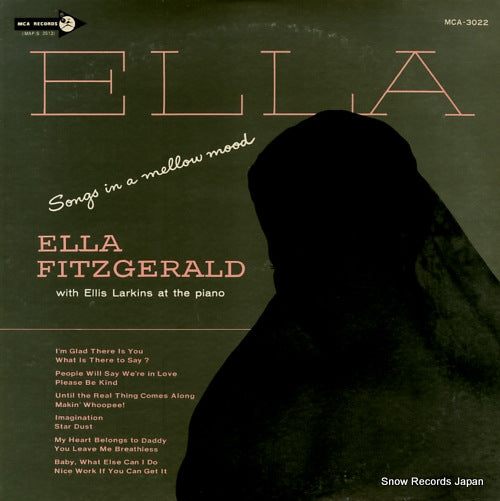 FITZGERALD, ELLA songs in a mellow mood MCA-3022