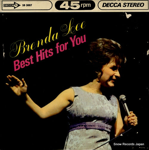 LEE, BRENDA best hits for you SD3007