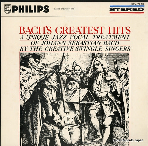 SWINGLE SINGERS, THE jazz sebastian bach / bach's greatest hits SFL-7143
