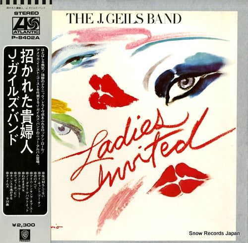 GEILS, J., BAND, THE ladies invited P-8402A