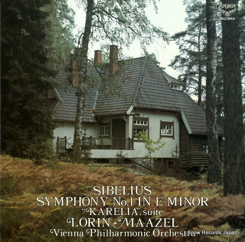 MAAZEL, LORIN sibelius; symphony no.1 in e minor/"karelia" suite SLC8144