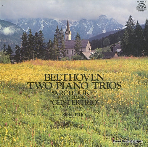 SUK TRIO beethoven; two piano trios "archduke"/"geistertrio" OQ-7139-S