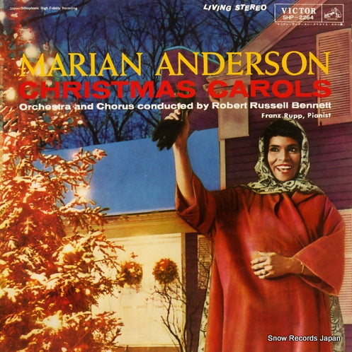 ANDERSON, MARIAN christmas carols SHP-2264
