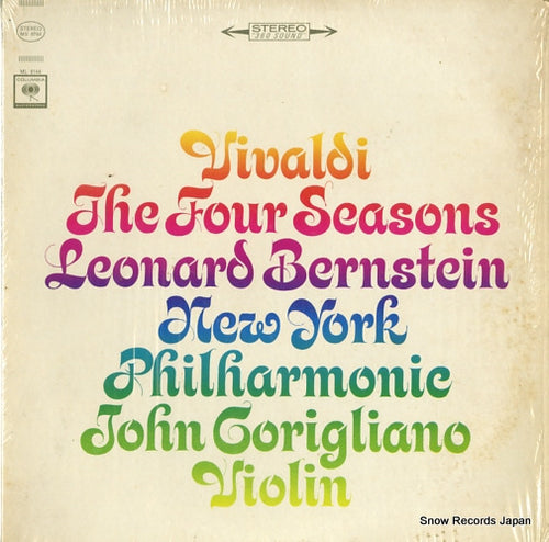 BERNSTEIN, LEONARD vivaldi; the four seasons MS6744