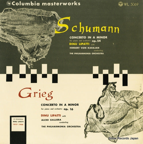 LIPATTI, DINU grieg & schumann; concerto in a minor WL5069