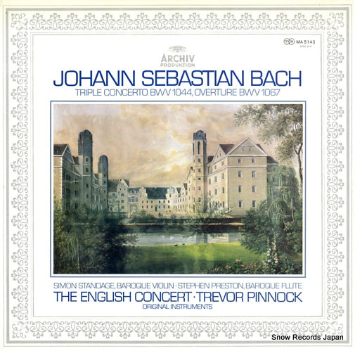 PINNOCK, TREVOR bach; concerto a minor, bwv 1044 MA5143