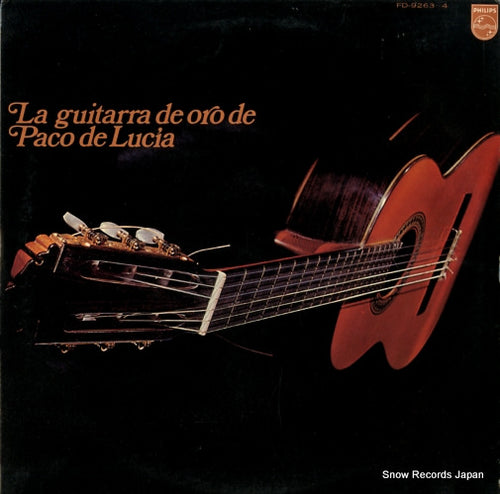 DE LUCIA, PACO la guitarra de oro de FD-9263