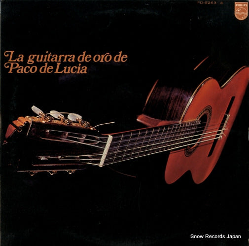 DE LUCIA, PACO la guitarra de oro de FD-9263