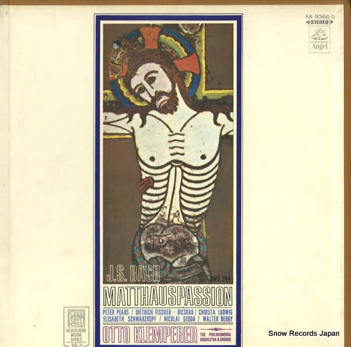 KLEMPERER, OTTO bach; matthauspassion AA.9366.D